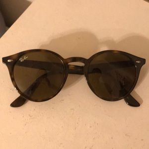 Rayban Highstreet Tortoise Brown Sunglasses